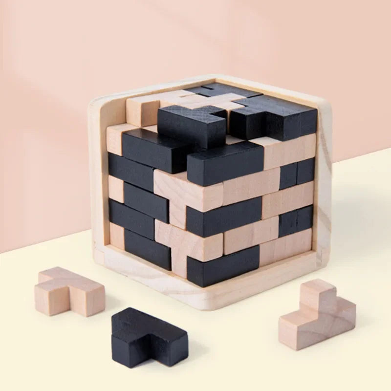 Montessori educational puzzle set – 3 styles available
